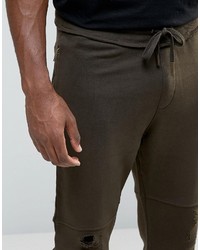 Pantaloni sportivi marrone scuro di Asos