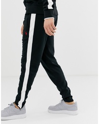 Pantaloni sportivi neri e bianchi di Polo Ralph Lauren