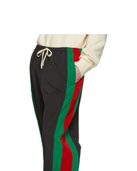 Pantaloni sportivi neri di Gucci