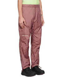 Pantaloni sportivi rosa di Moncler Genius