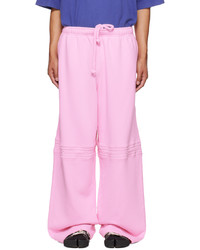 Pantaloni sportivi rosa di Acne Studios