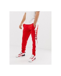 Pantaloni sportivi rossi e bianchi di Le Breve