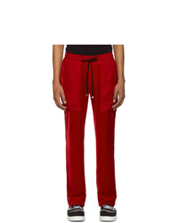 Pantaloni sportivi rossi di Amiri