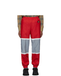 Pantaloni sportivi rossi di Burberry