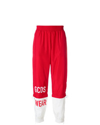 Pantaloni sportivi rossi di Gcds