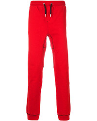 Pantaloni sportivi rossi di MAISON KITSUNÉ