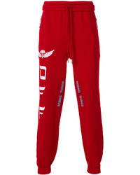 Pantaloni sportivi rossi di Off-White