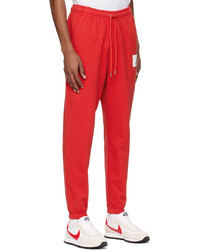 Pantaloni sportivi rossi di NIKE JORDAN