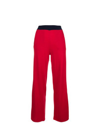 Pantaloni sportivi rossi di Semicouture