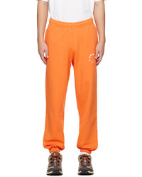 Pantaloni sportivi stampati arancioni di 7 days active