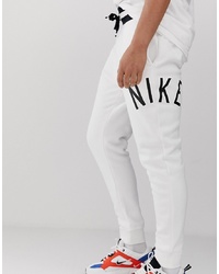 Pantaloni sportivi stampati bianchi di Nike