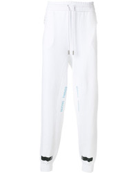 Pantaloni sportivi stampati bianchi di Off-White
