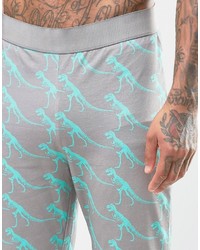 Pantaloni sportivi stampati grigi di Asos