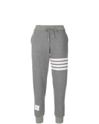 Pantaloni sportivi stampati grigi di Thom Browne