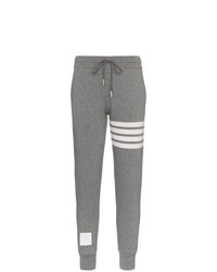 Pantaloni sportivi stampati grigi di Thom Browne