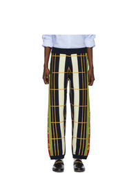 Pantaloni sportivi stampati multicolori di Gucci