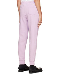 Pantaloni sportivi stampati rosa di Anna Sui