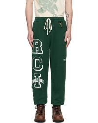 Pantaloni sportivi stampati verde scuro di Reese Cooper® 