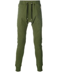 Pantaloni sportivi verde oliva di Balmain