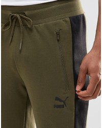 Pantaloni sportivi verde oliva di Puma