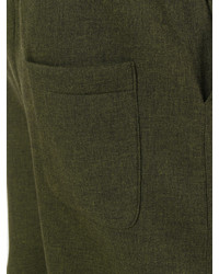 Pantaloni sportivi verde oliva di AMI Alexandre Mattiussi