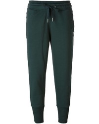 Pantaloni sportivi verde scuro di adidas by Stella McCartney