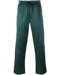 Pantaloni sportivi verde scuro di AMI Alexandre Mattiussi