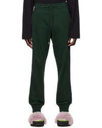 Pantaloni sportivi verde scuro di Dries Van Noten