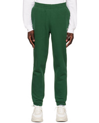Pantaloni sportivi verde scuro di Lacoste