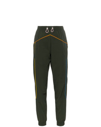 Pantaloni sportivi verde scuro di Mira Mikati