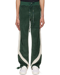 Pantaloni sportivi verde scuro di Rhude