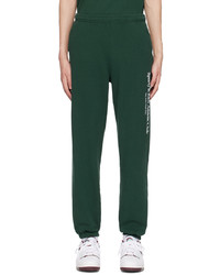 Pantaloni sportivi verde scuro di Sporty & Rich