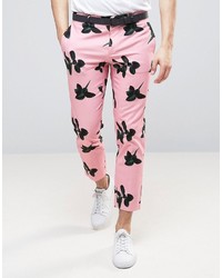 Pantaloni stampati rosa di Asos