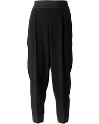 Pantaloni stile pigiama neri di Stella McCartney