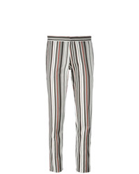 Pantaloni stretti in fondo a righe verticali bianchi e neri di Giambattista Valli