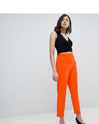Pantaloni stretti in fondo arancioni di Asos Tall