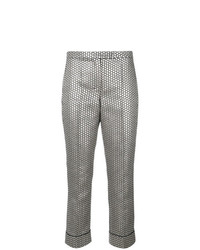 Pantaloni stretti in fondo argento di 'S Max Mara