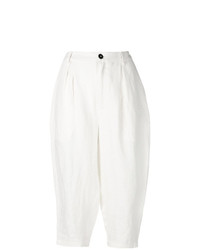 Pantaloni stretti in fondo bianchi di Aleksandr Manamis