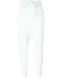 Pantaloni stretti in fondo bianchi di Chloé