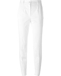 Pantaloni stretti in fondo bianchi di Dolce & Gabbana