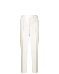 Pantaloni stretti in fondo bianchi di Ermanno Scervino