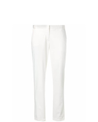 Pantaloni stretti in fondo bianchi di Fabiana Filippi
