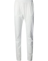 Pantaloni stretti in fondo bianchi
