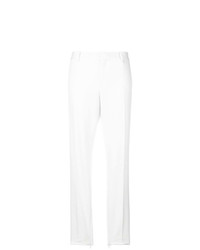 Pantaloni stretti in fondo bianchi di Saint Laurent