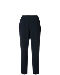 Pantaloni stretti in fondo blu scuro di Giorgio Armani Vintage