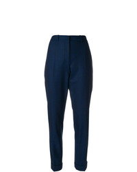 Pantaloni stretti in fondo blu scuro di Paule Ka