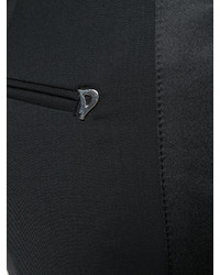 Pantaloni stretti in fondo di lana neri di Dondup