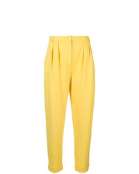 Pantaloni stretti in fondo gialli di Styland