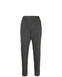 Pantaloni stretti in fondo grigio scuro di Fabiana Filippi