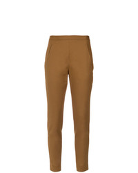 Pantaloni stretti in fondo marrone chiaro di Andrea Marques